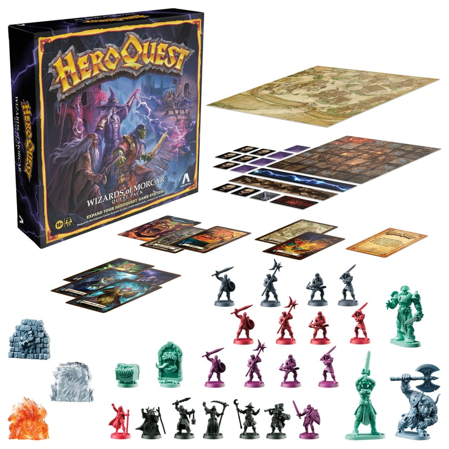 HeroQuest Stolová Hra Rozšírenie Wizards of Morcar Quest Pack *Anglická Verzia* produktová fotografia