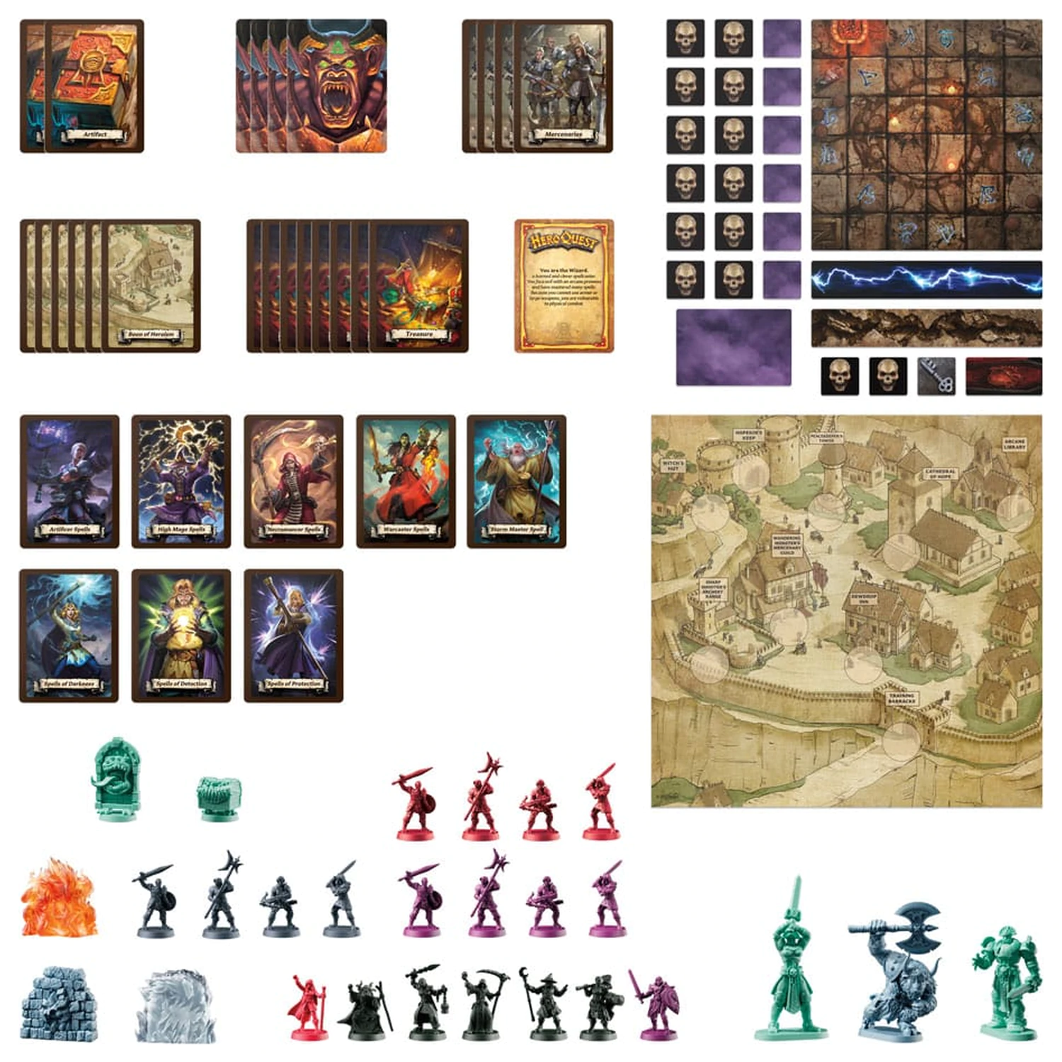 HeroQuest Stolová Hra Rozšírenie Wizards of Morcar Quest Pack *Anglická Verzia* produktová fotografia