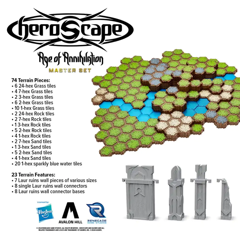 Heroscape spoločenská hra Age of Annihilation Master Set *English Version* produktová fotografia