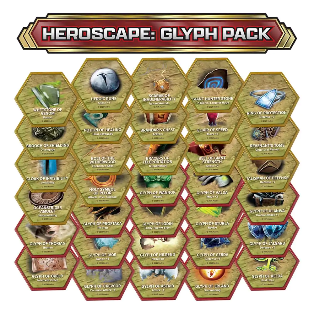 Heroscape rozšírenie Glyph Pack English Version produktová fotografia