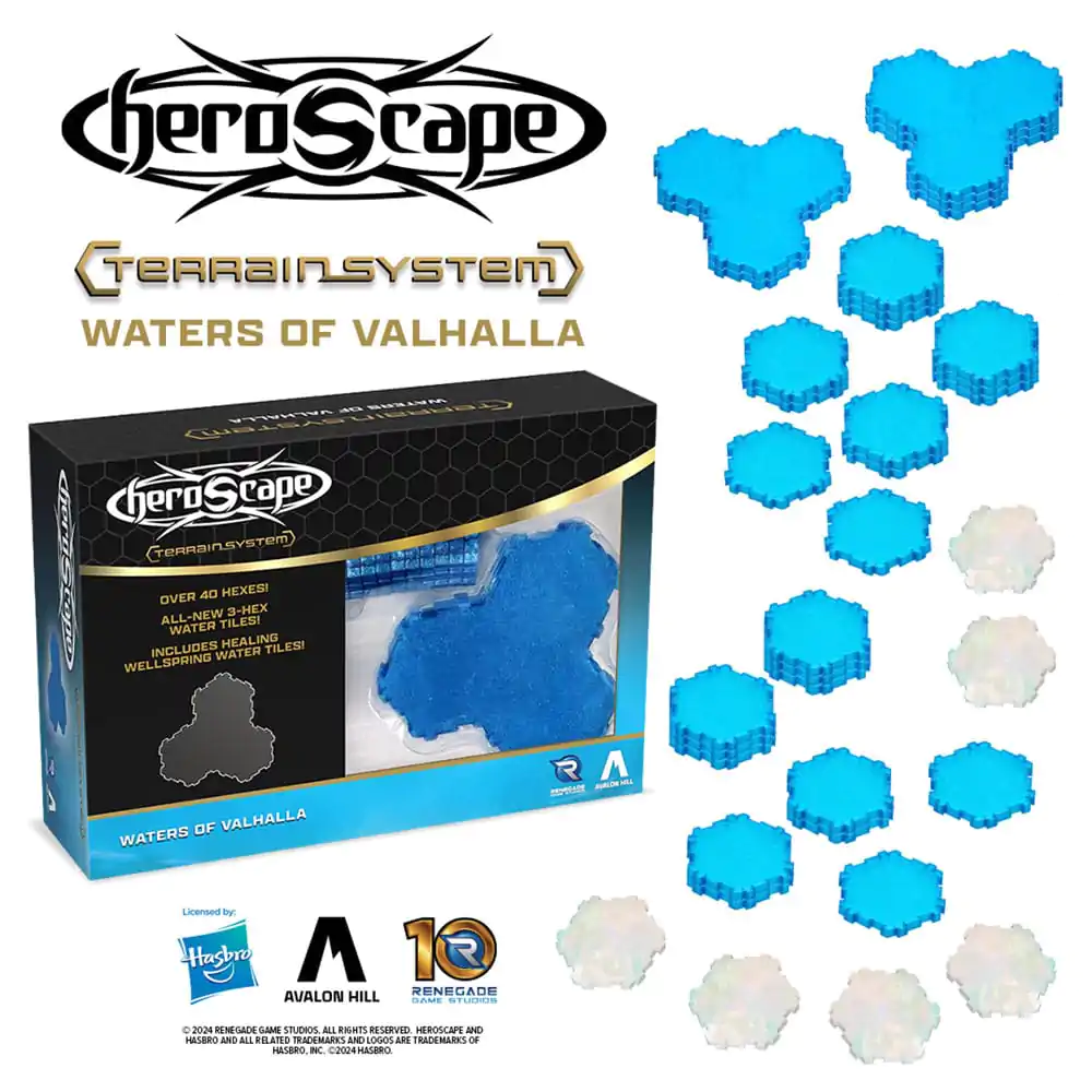 Heroscape Rozšírenie Waters of Valhalla Terén *English Version* produktová fotografia