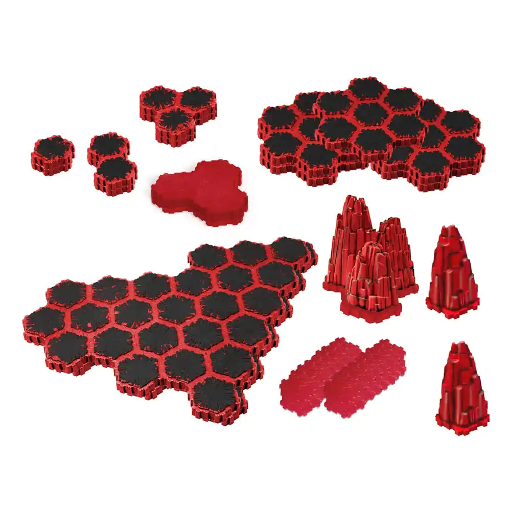Heroscape Rozšírenie terénu The Lava Fields of Valhalla Anglická verzia produktová fotografia