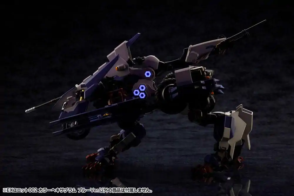 Hexa Gear stavebnica plastikového modelu Príslušenstvo 1/24 Ex Unit 002 Hexa G-R.A.M Blue Ver. produktová fotografia