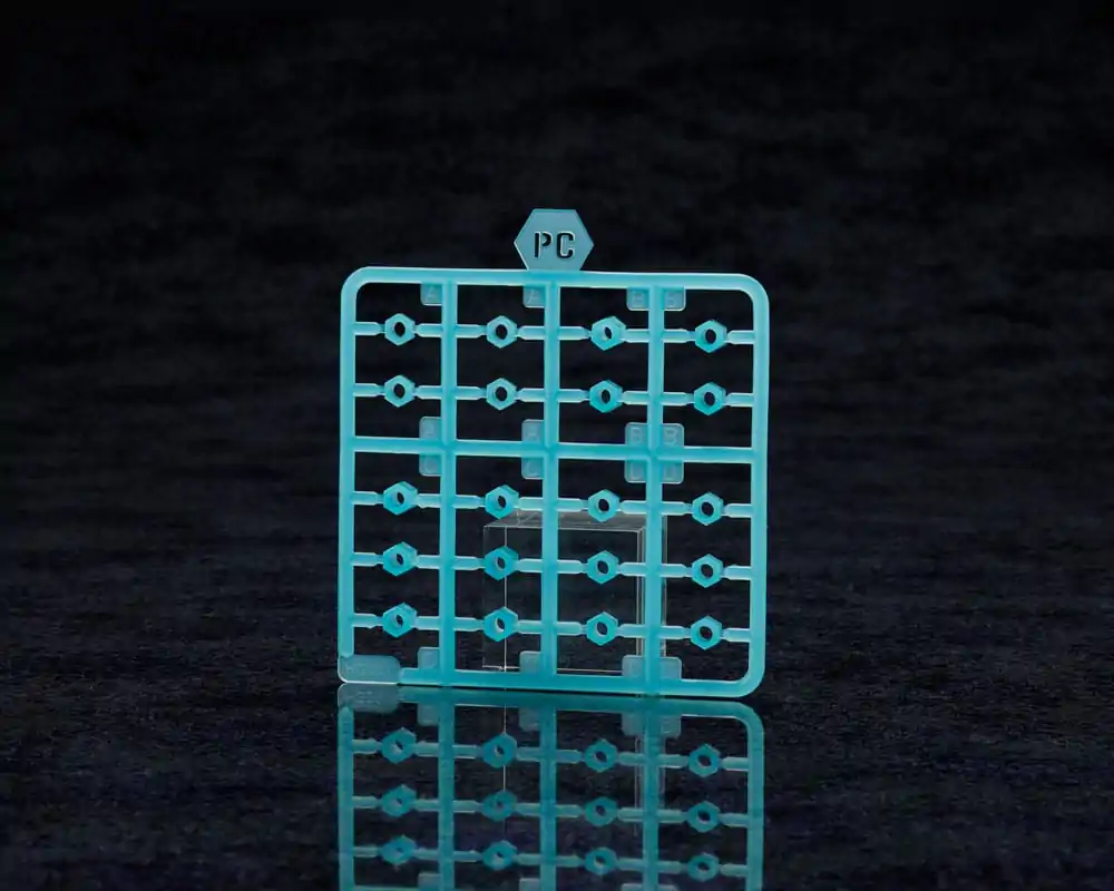 Hexa Gear stavebnica plastikového modelu Príslušenstvo 1/24 Ex Unit 002 Hexa G-R.A.M Blue Ver. produktová fotografia