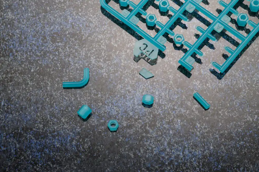 Hexa Gear stavebnica plastikového modelu Príslušenstvo 1/24 Ex Unit 002 Hexa G-R.A.M Blue Ver. produktová fotografia