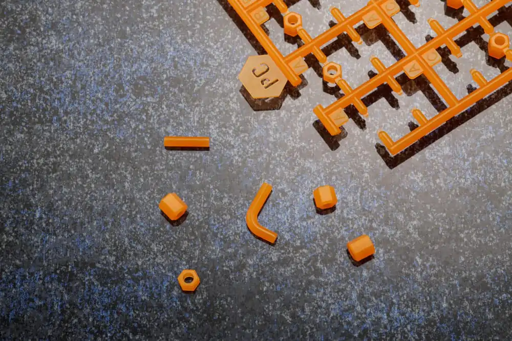 Hexa Gear stavebnica plastového modelu, sada príslušenstva 1/24 Ex Unit 002 Hexa G-R.A.M Orange Ver. produktová fotografia