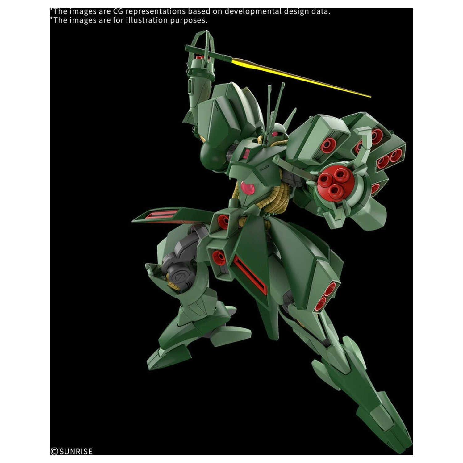HG 1/144 Hamma-Hamma Mobile Suit Gundam ZZ High Grade Model Kit produktová fotografia