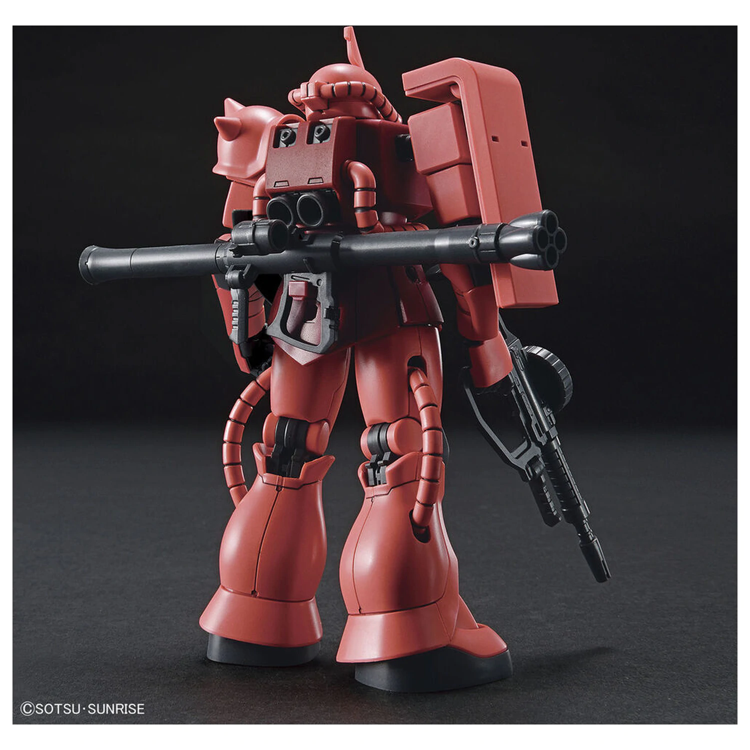 Súprava modelu HG 1/144 MS-06S Zaku II Char Aznable Custom produktová fotografia