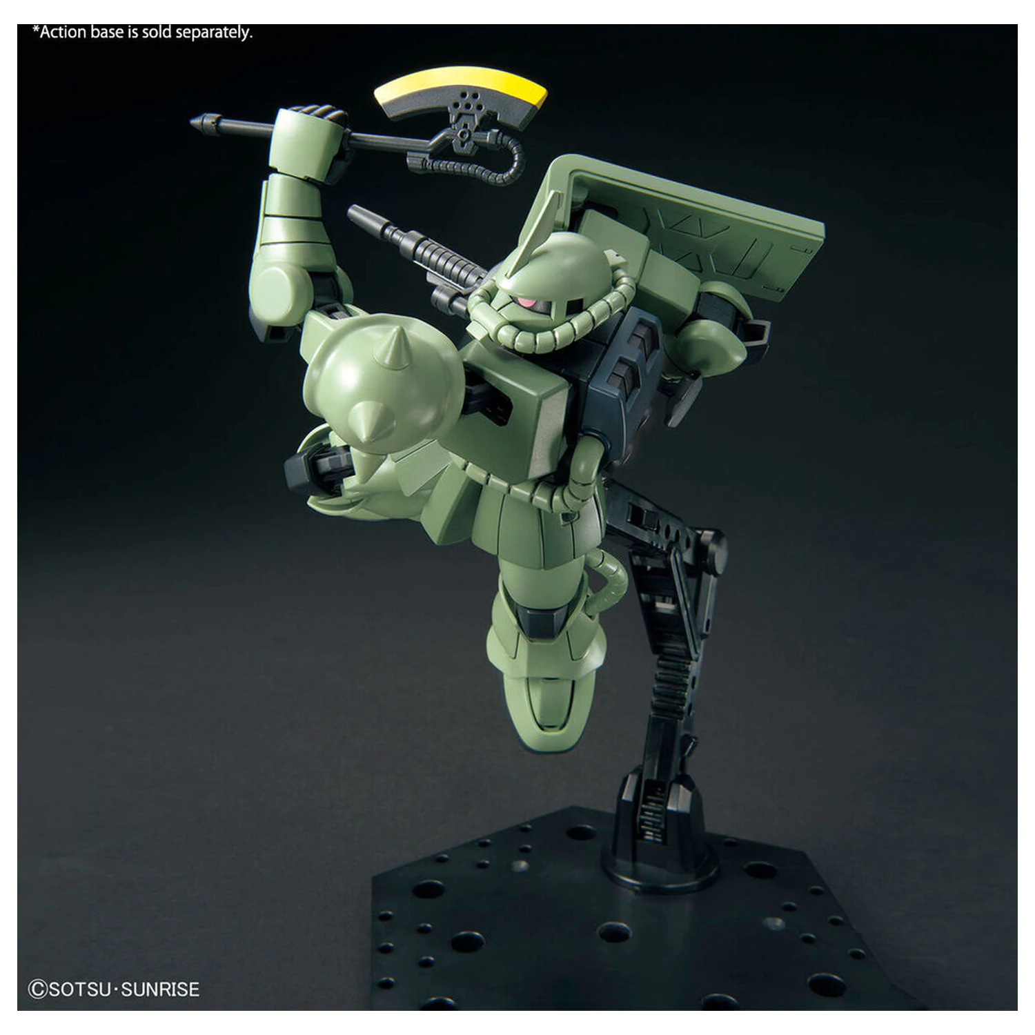 Sada modelov HGUC 1/144 MS-06 Zaku II produktová fotografia