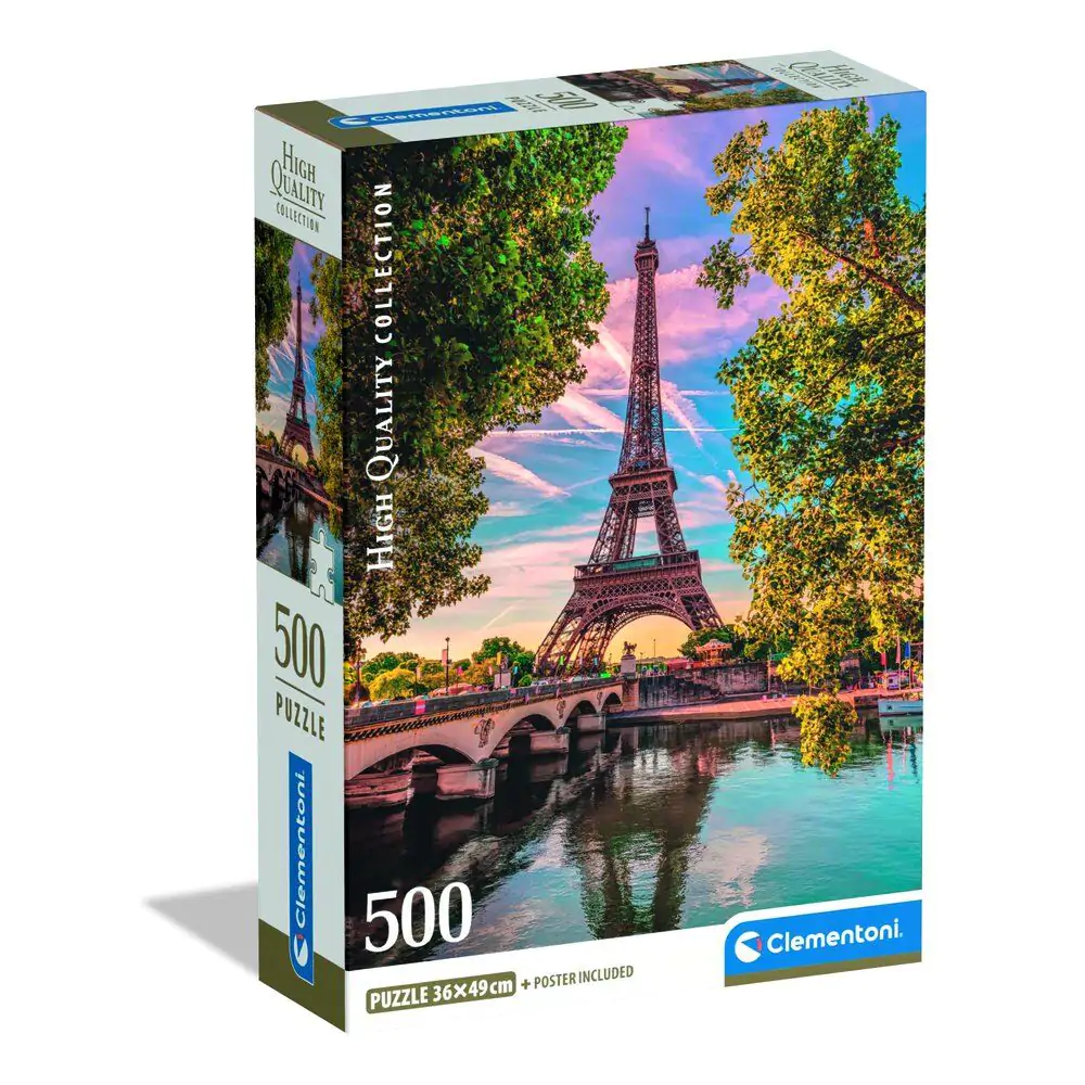 High Quality Along the Seine puzzle 500ks produktová fotografia