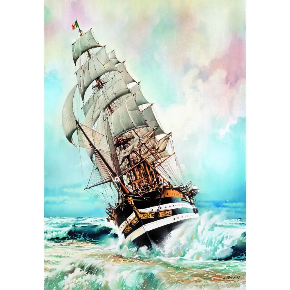 Kvalitné puzzle Amerigo Vespucci 1000ks produktová fotografia