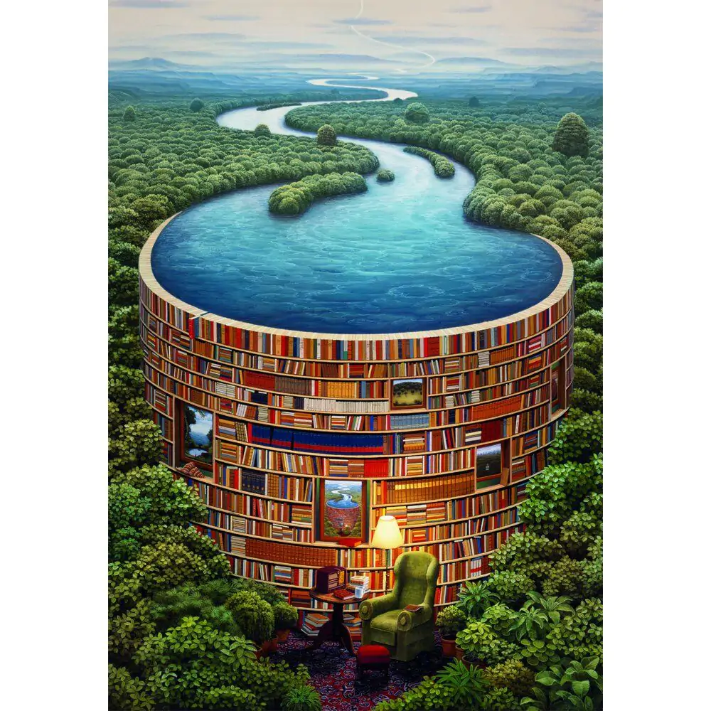 High Quality Bibliodame puzzle 1000ks produktová fotografia