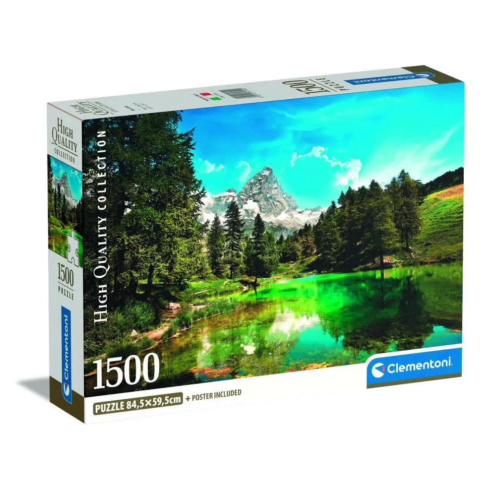 Vysokokvalitné puzzle Blue Lake 1500ks produktová fotografia