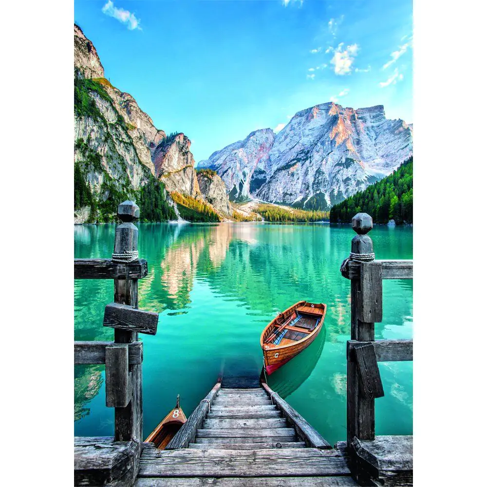 High Quality puzzle Braies Lake 500ks produktová fotografia