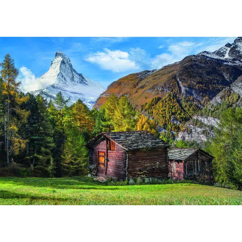 Vysoko kvalitné očarujúce Matterhorn puzzle 500ks produktová fotografia