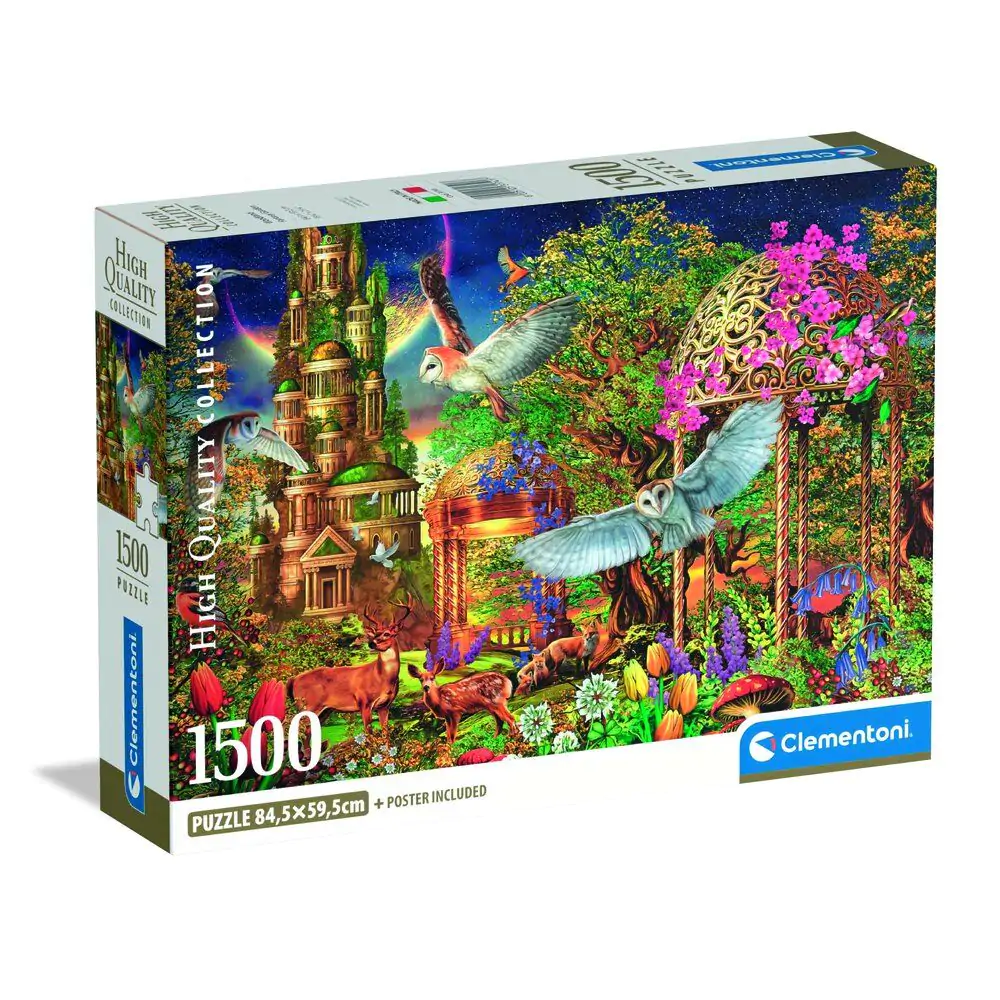 Vysoko kvalitné puzzle Woodland Fantasy Garden 1500ks produktová fotografia