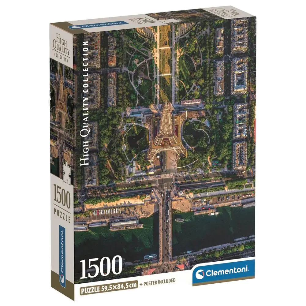 Vysoko kvalitné puzzle Lietanie nad Parížom 1500ks produktová fotografia