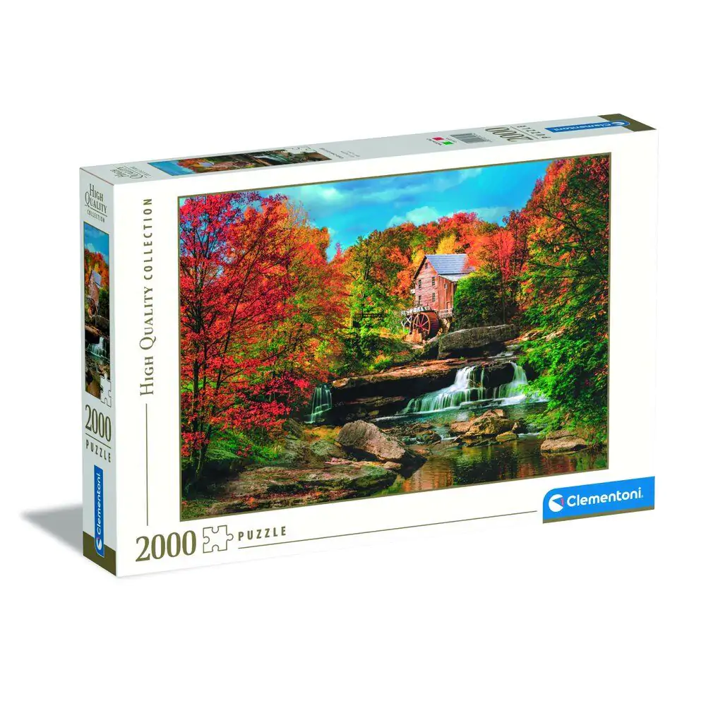 Vysokokvalitné puzzle Glade Creek Grist Mill 2000ks produktová fotografia