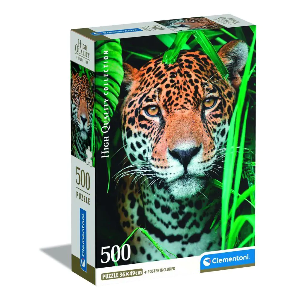 Vysokokvalitné puzzle Jaguar in the Jungle 500ks produktová fotografia