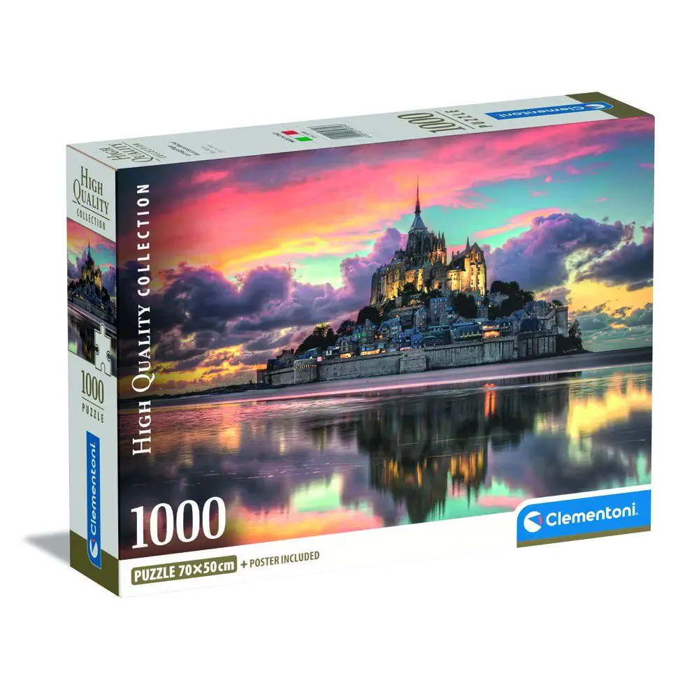 High Quality Le Magnifique Mont Saint-Michel puzzle 1000ks produktová fotografia