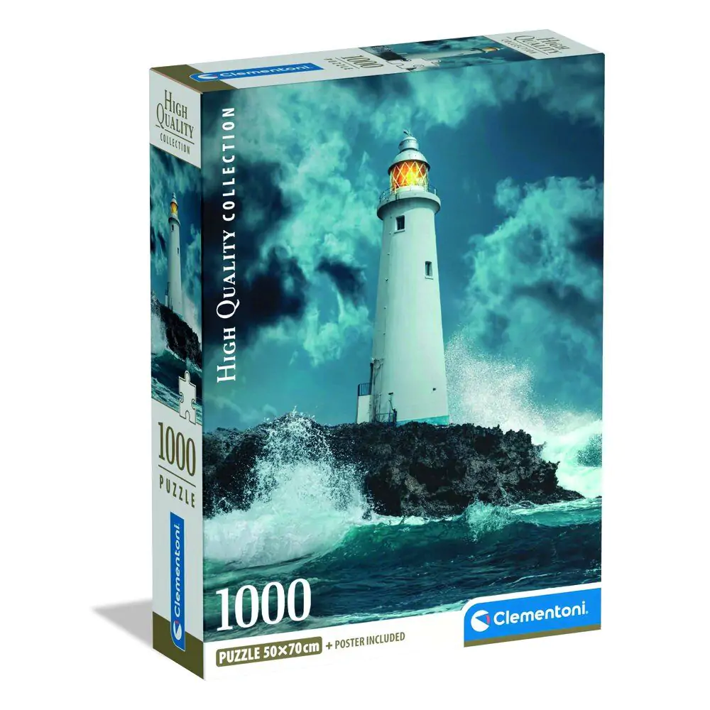 Puzzle Kvalitný Maják v Búrke 1000ks produktová fotografia
