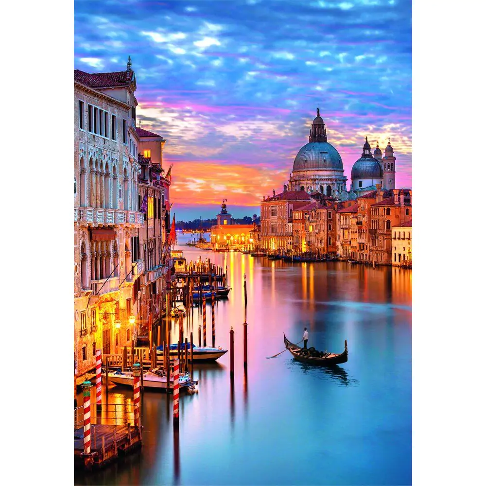 Vysokokvalitné osvetlenie Venice puzzle 500ks produktová fotografia