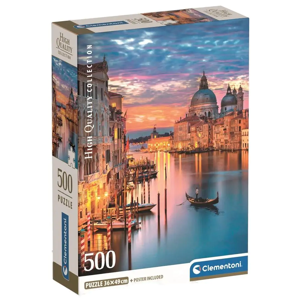 Vysokokvalitné osvetlenie Venice puzzle 500ks produktová fotografia