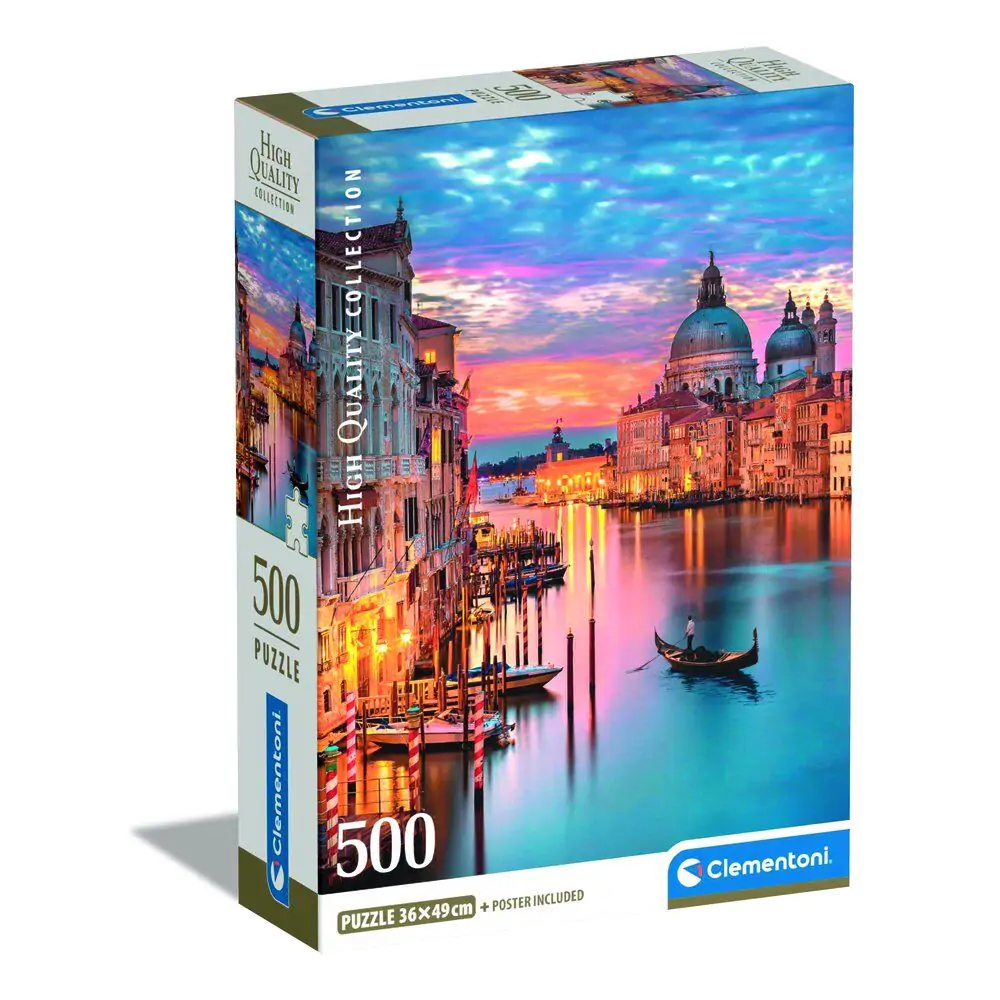 Vysokokvalitné osvetlenie Venice puzzle 500ks produktová fotografia