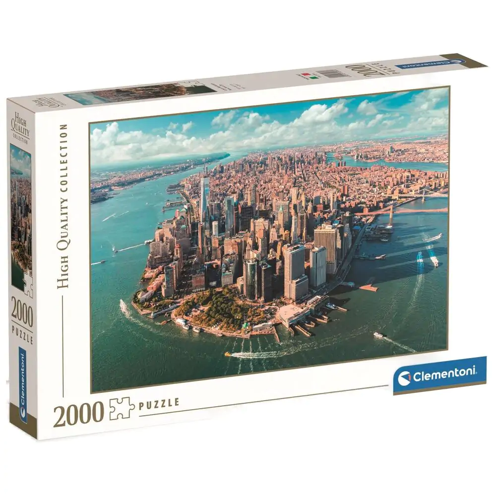 Vysokokvalitné puzzle Dolný Manhattan New York City 2000ks produktová fotografia