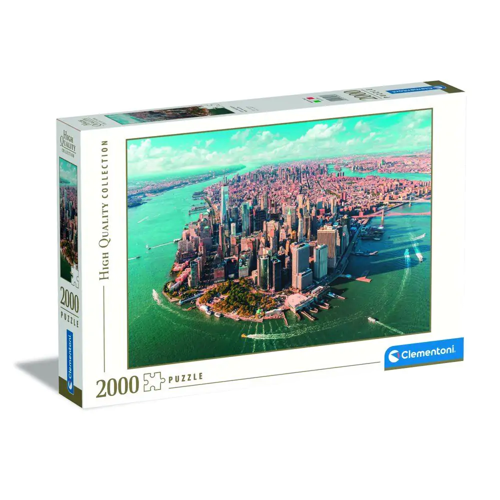 Vysokokvalitné puzzle Dolný Manhattan New York City 2000ks produktová fotografia