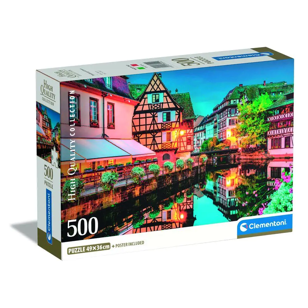 Kvalitné puzzle Strasbourg Old Town 500ks produktová fotografia