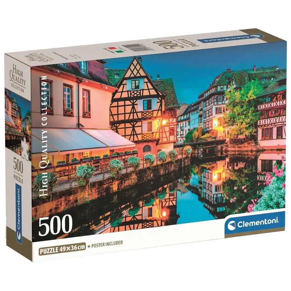 Kvalitné puzzle Strasbourg Old Town 500ks produktová fotografia
