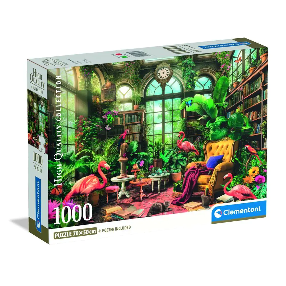 High Quality The Greenhouse Library puzzle 1000ks produktová fotografia