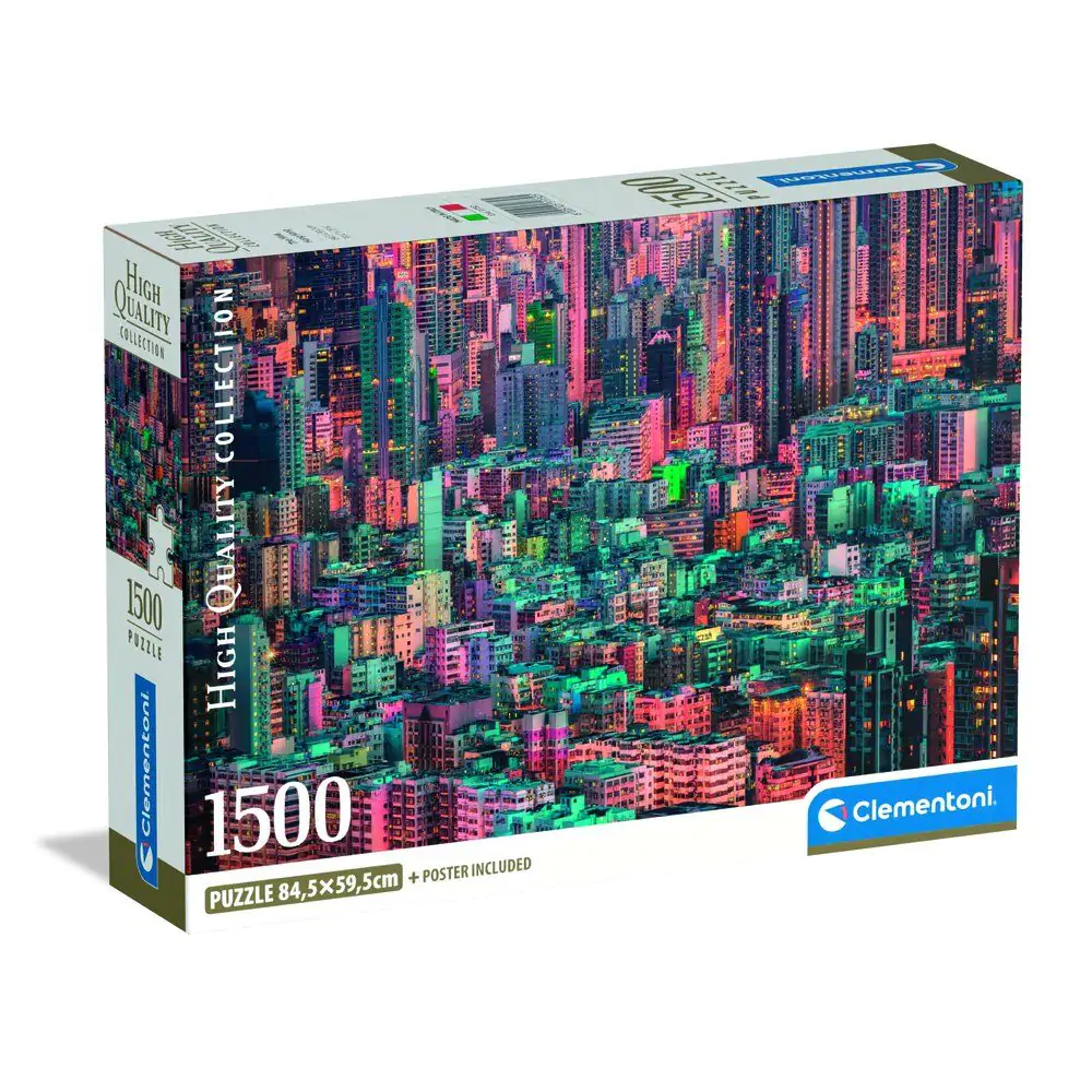 Vysokokvalitné puzzle The Hive Hong Kong 1500ks produktová fotografia