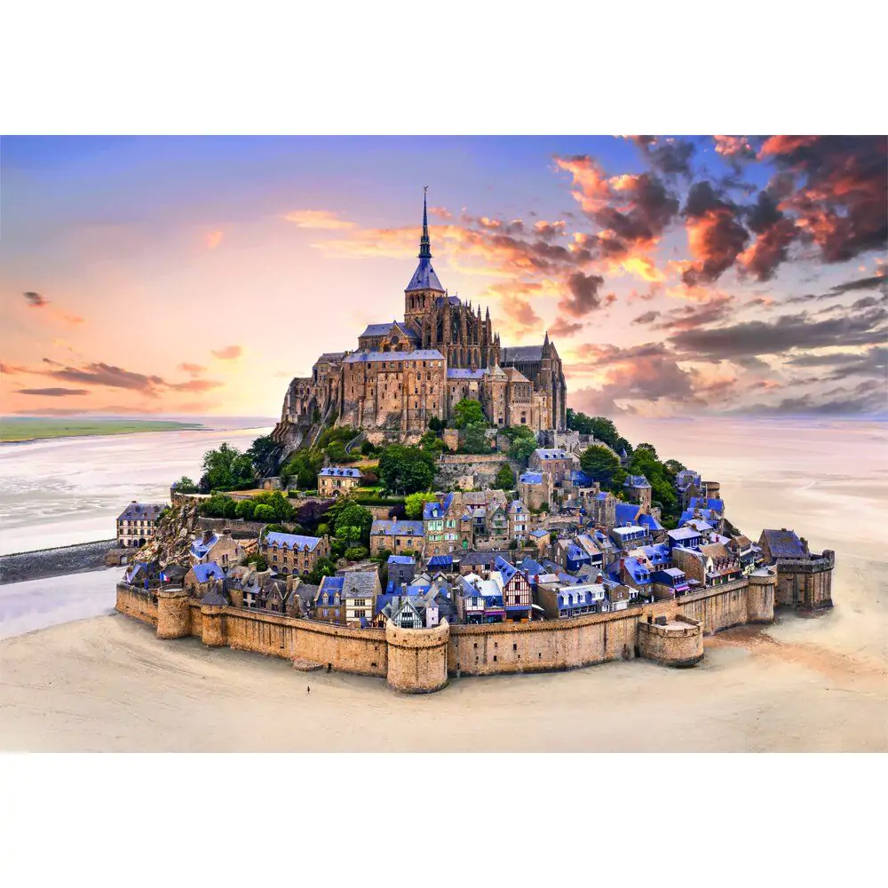 Vysokokvalitné puzzle The Mont Saint-Michel Rising 1500ks produktová fotografia