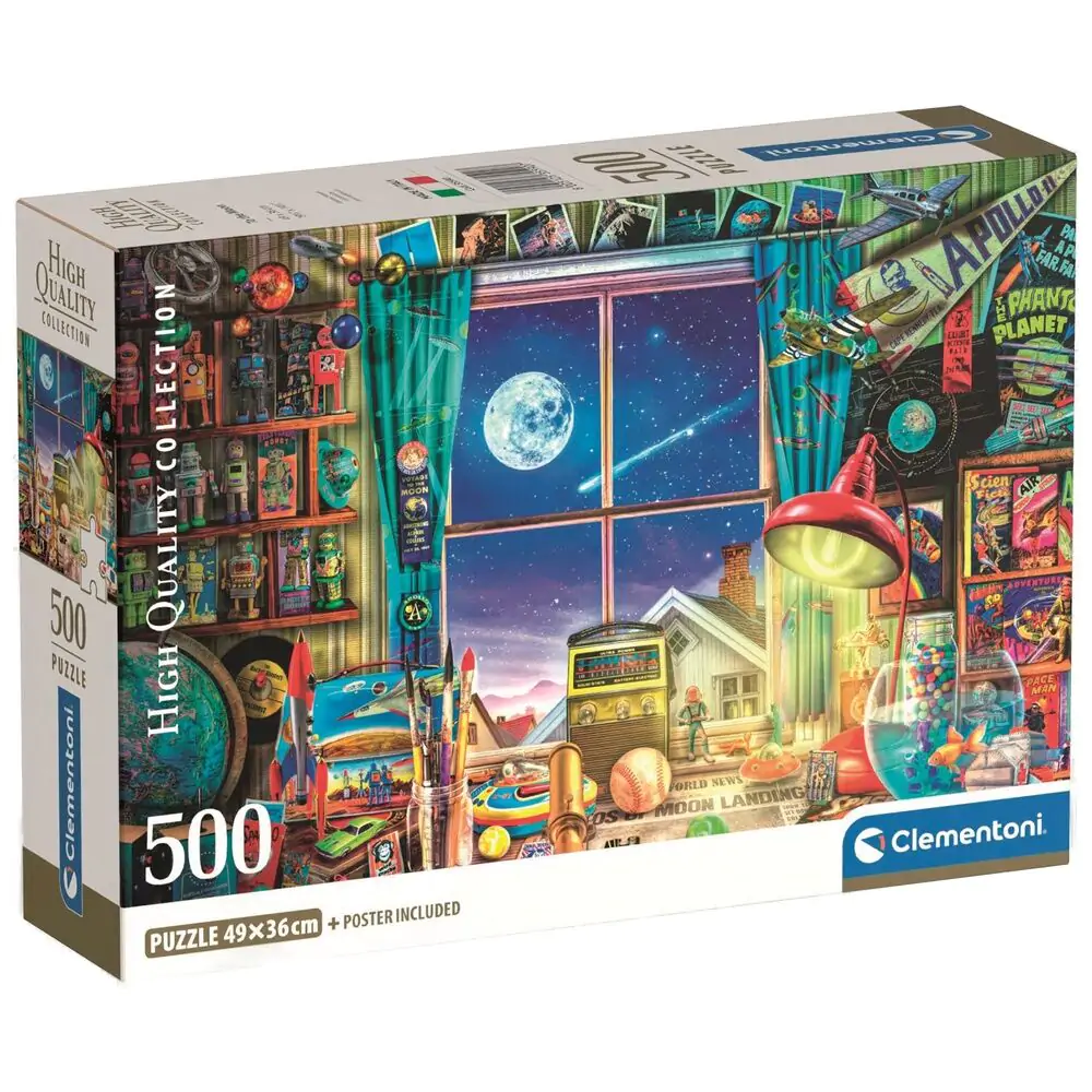 High Quality To The Moon puzzle 500ks produktová fotografia