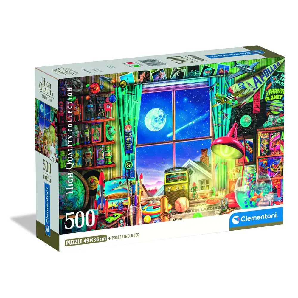 High Quality To The Moon puzzle 500ks produktová fotografia