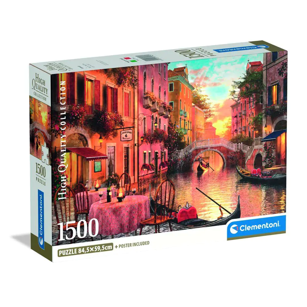 Vysoko kvalitné puzzle Venezia 1500ks produktová fotografia