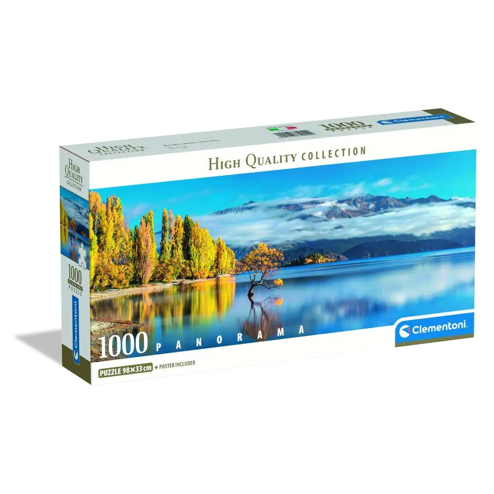 Vysokokvalitné Wanaka’s golden Reflections Panoráma puzzle 1000ks produktová fotografia