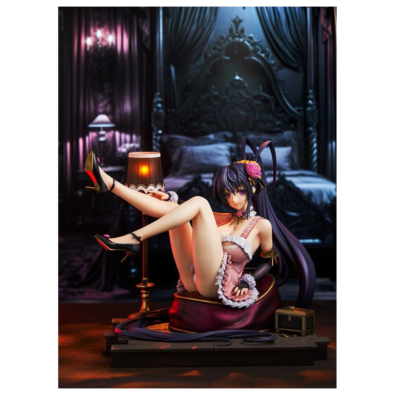 High School DxD PVC figúrka 1/6.5 Akeno Himejima Light Novel 15th Anniversary ver. (Renewal Package Edition) 17 cm produktová fotografia