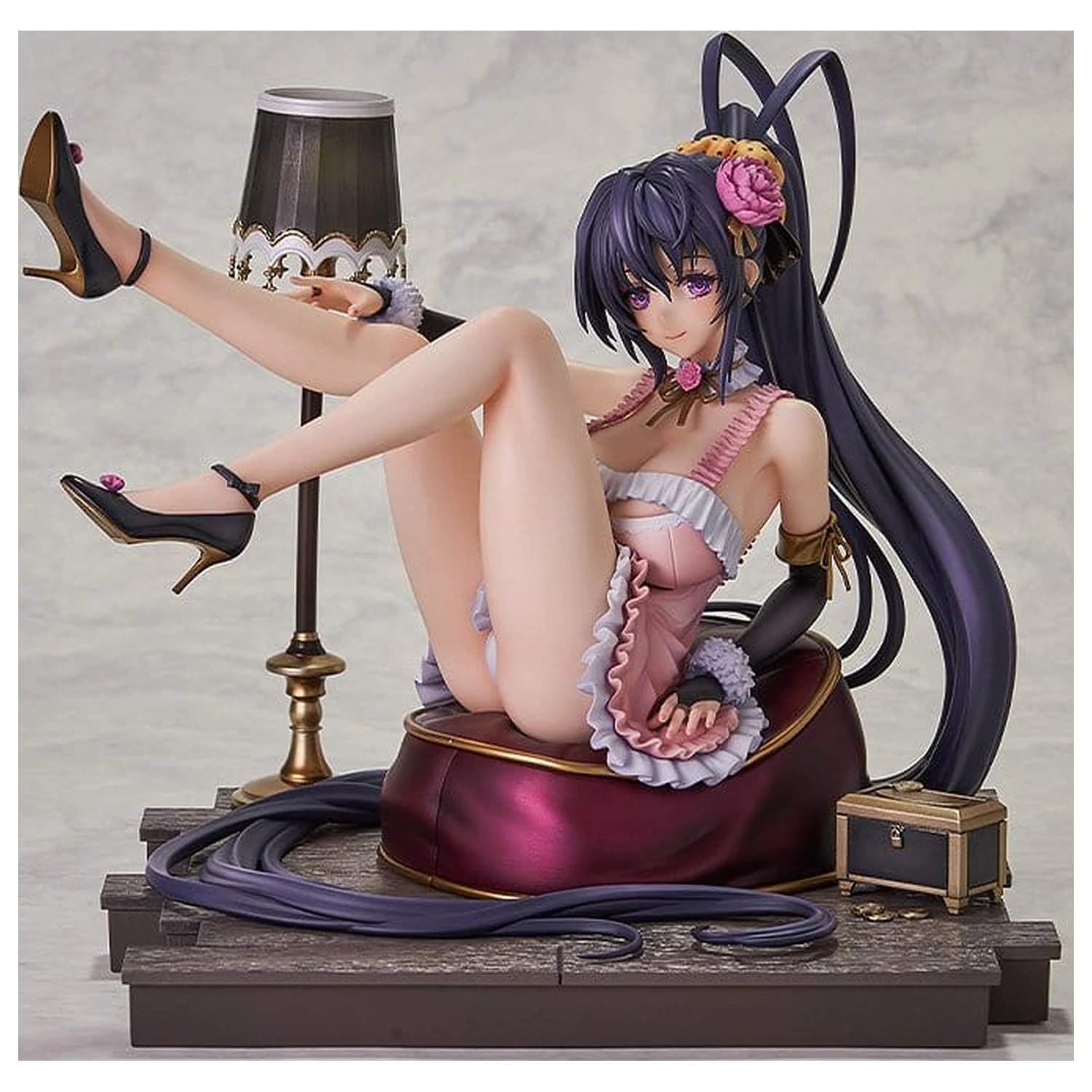 High School DxD PVC figúrka 1/6.5 Akeno Himejima Light Novel 15th Anniversary ver. (Renewal Package Edition) 17 cm produktová fotografia