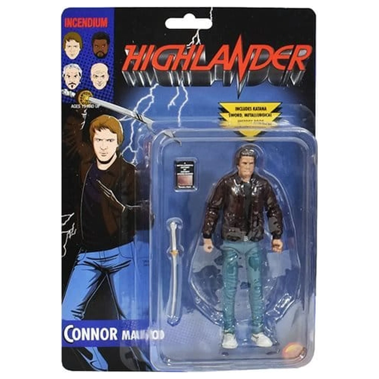 Highlander FigBiz Akčná figúrka Connor MacLeod 13 cm produktová fotografia
