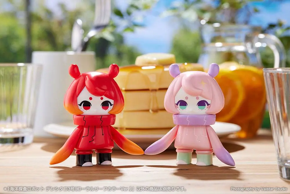 Hinomoto Heavy Industries Akčná figúrka Ocean Exploration Robot Denshitako No. 3 Coral Reef Color Ver. 9 cm produktová fotografia