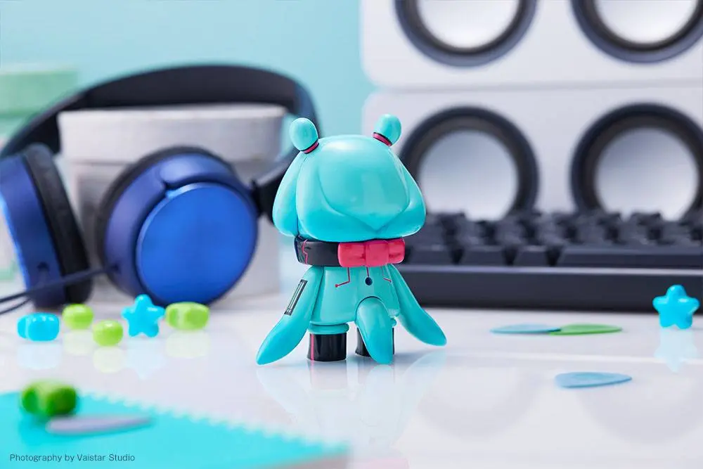 Hinomoto Heavy Industries Akčná figúrka Ocean Exploration Robot Denshitako No. 3 Hatsune Miku Color Ver. 9 cm produktová fotografia