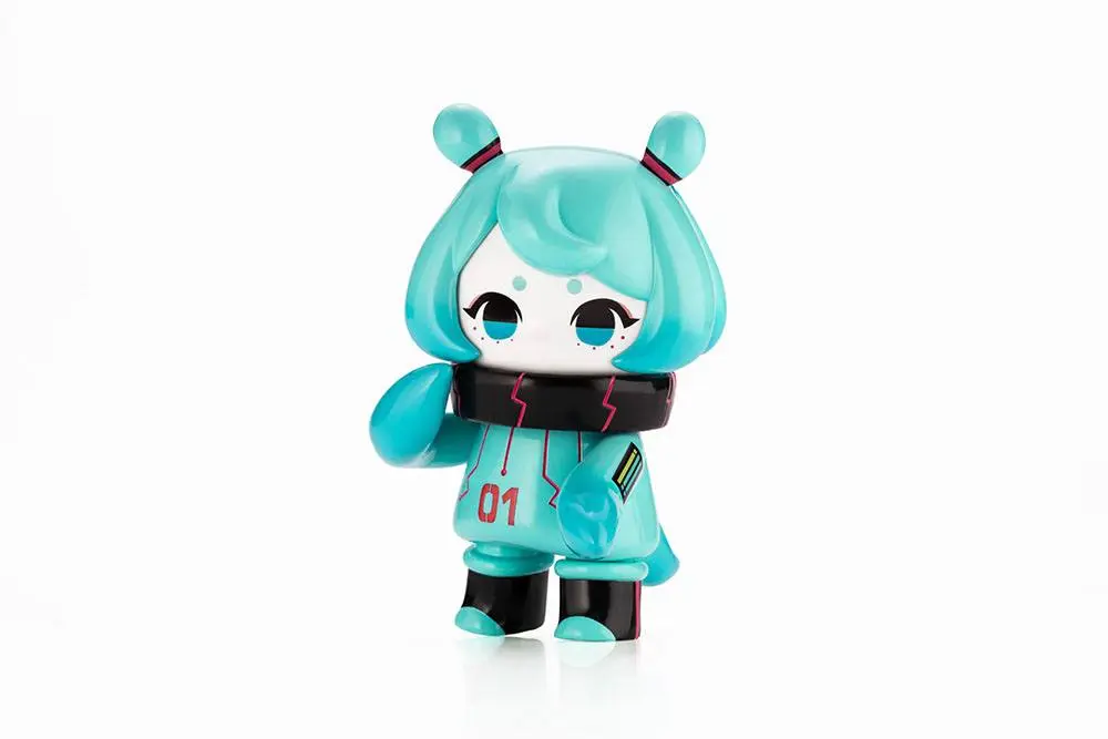 Hinomoto Heavy Industries Akčná figúrka Ocean Exploration Robot Denshitako No. 3 Hatsune Miku Color Ver. 9 cm produktová fotografia