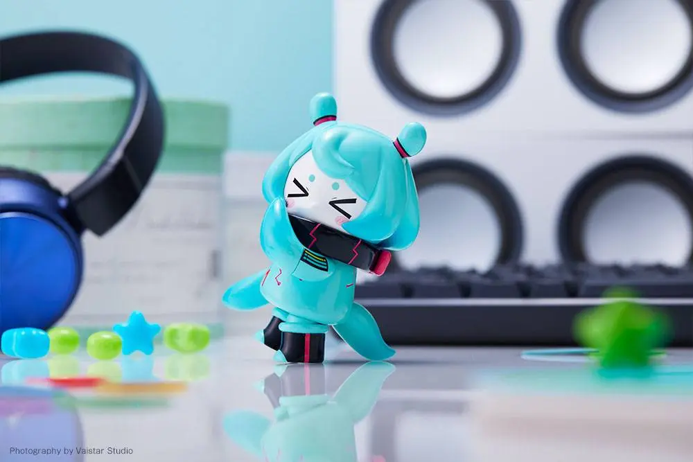 Hinomoto Heavy Industries Akčná figúrka Ocean Exploration Robot Denshitako No. 3 Hatsune Miku Color Ver. 9 cm produktová fotografia