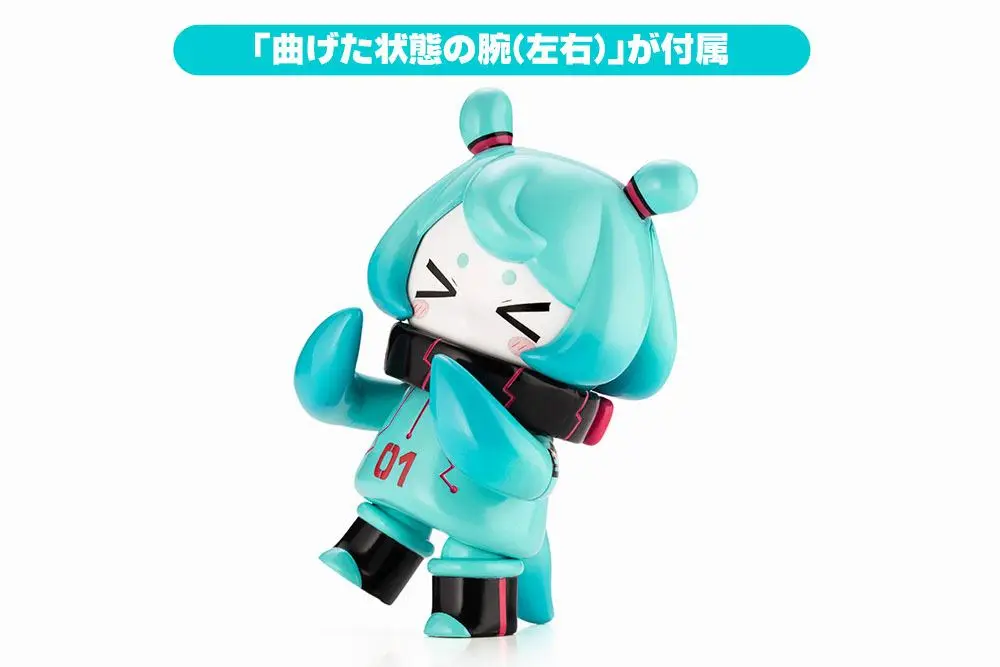 Hinomoto Heavy Industries Akčná figúrka Ocean Exploration Robot Denshitako No. 3 Hatsune Miku Color Ver. 9 cm produktová fotografia