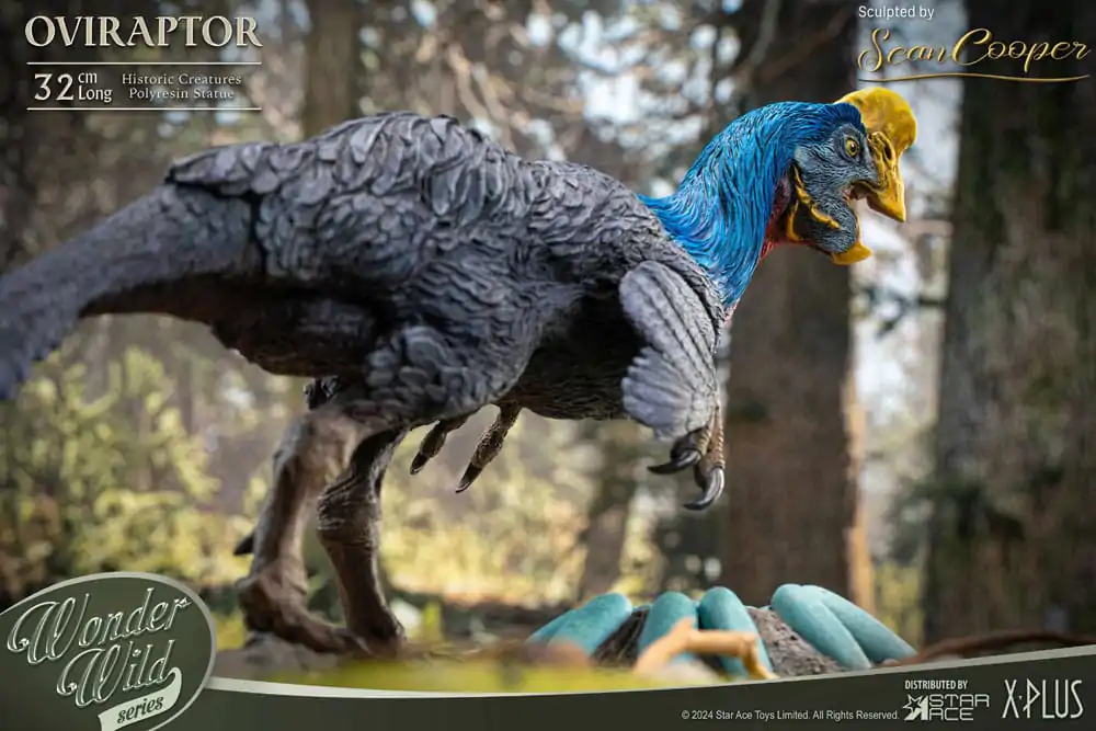 Historic Creatures The Wonder Wild Series Statue Oviraptor 32 cm termékfotó