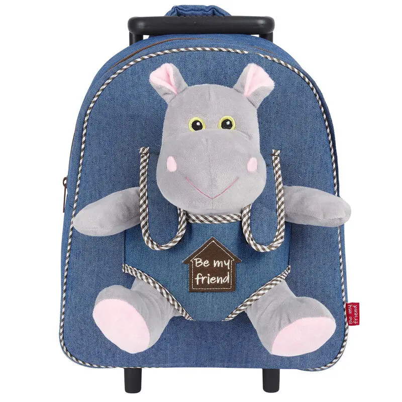 Holly Hypopotamo Trolley s plyšovou hračkou 38 cm produktová fotografia