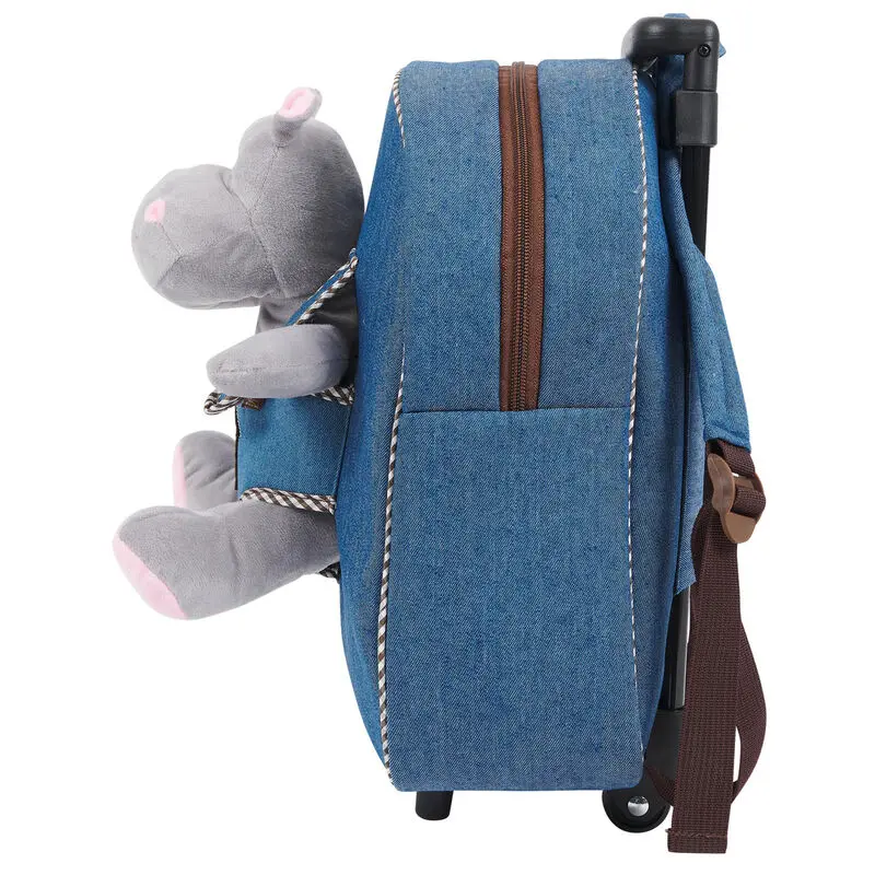Holly Hypopotamo Trolley s plyšovou hračkou 38 cm produktová fotografia